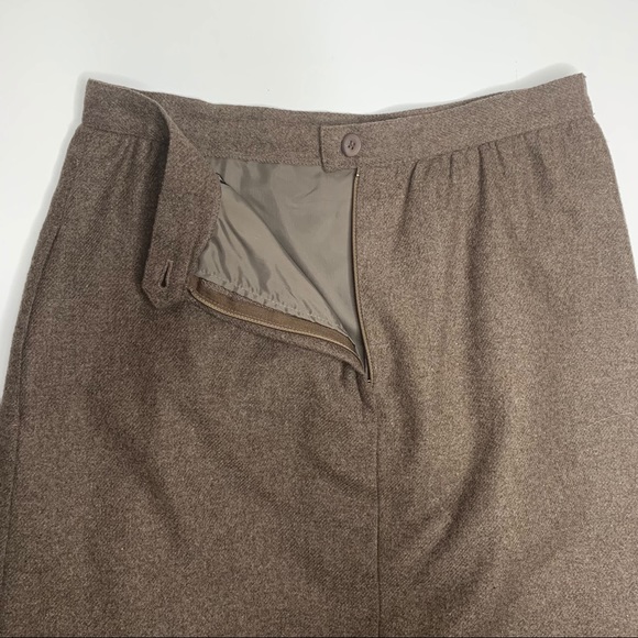 Vintage Sasson Paris New York Women's Wool Blend Skirt - Picture 3 of 6